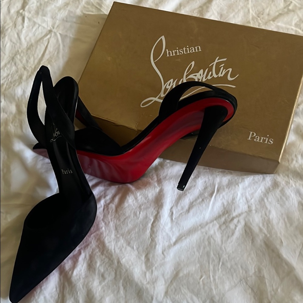 Christian Louboutin Black Stiletto Heels